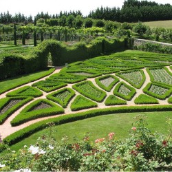 Jardins château Azay-le-Rideau