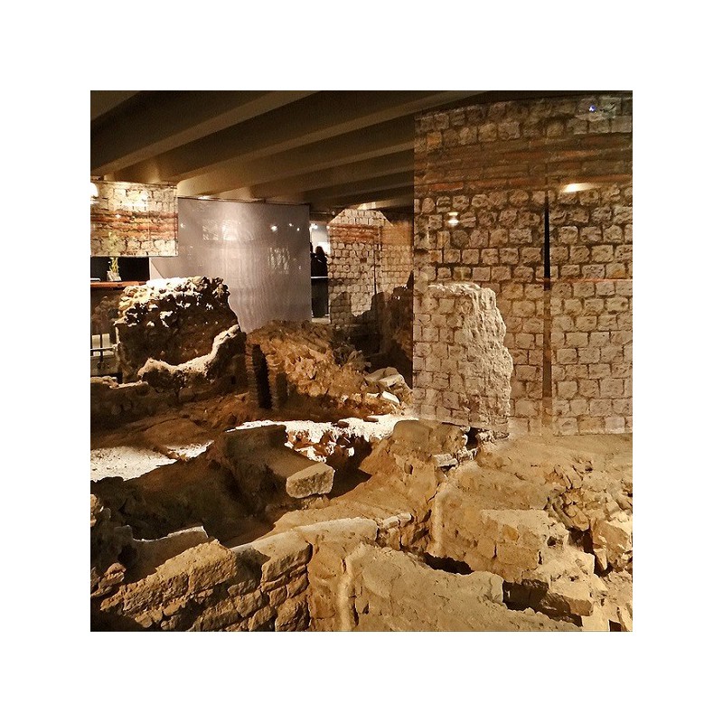 Archeologický crypt - Notre Dame de Paris